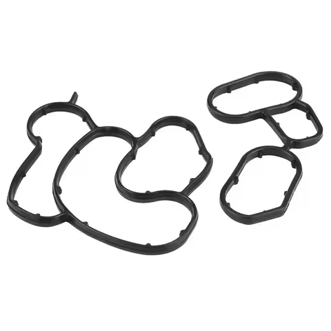 11427508970 114275089 2PCS Engine Oil Filter Housing Gasket Seal for BMW E81 E87 E46 E90 E60 E83 N45