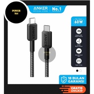 Anker 322 USB-C to USB-C Charger Cable (3ft Braided) - A81F5