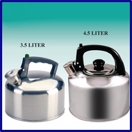Zirafah 3.5L/4.5L Stainless Steel Whistling Kettle/Water Boiler/ KENDI BUNYI/Cerek Bersiul