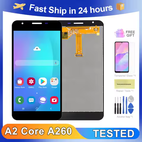 A2 Core 5.0''OEM For Samsung For A260 A260F A260G LCD Display Touch Screen Digitizer Assembly Replac