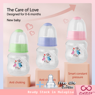 60ml Botol Susu Dot Nipple Standard Bottle FREE Bottle Dot Sillicone Nipple Bottle Susu Bayi Assorte