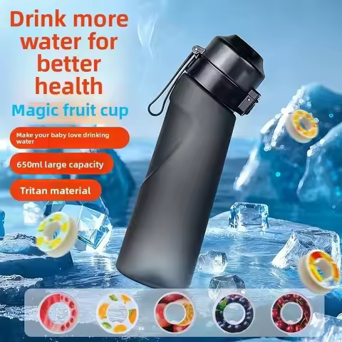 1/3/5/10pcs Flavour Pods Sports Water Bottle Air Pods Fragrance Ring Drinking Bottle Scented Pods Wa