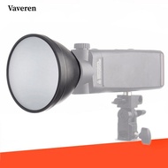 [Vaveren] Standard Reflector Diffuser Photography Lighting Tool Durable Flashlight Diffuser for AD36