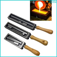 Alia Iron Molds Crafting Moulds Gold and Silver Ingots Molds Suitable for Jewelry