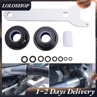 loloshop Oreilet HC5345 Seal Kit  HS5157 Front Mount Hydraulic Steering Cylinder with Pin Wrench for