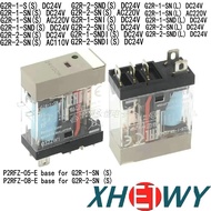 1PCS G2R-1-SN 2-SND（S）12V DC24V AC220V P2RFZ-08E P2RFZ-05-E relay G2R-1-S G2R-1-SND G2R-2-SN G2R-2-S
