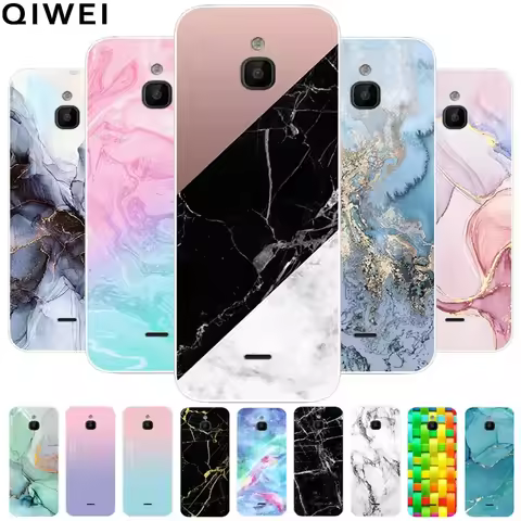 For Nokia 6300 4G Case Marble Printing Silicon Soft TPU Coques For Nokia6300 4G Protector Covers For