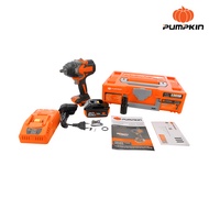PUMPKIN บล็อกกระแทกไร้สาย 1/2นิ้ว Compact 8N ไร้แปรงถ่าน 20V Li-ion INF-12IWCB8-501K-50293/50294