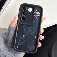 HP VIVO V27 5G VIVO V27 Pro 5G S16 Pro 5G VIVO V27E 5G S16E 5G T2 4G Case Elegant Butterfly Case Pro