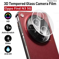 3D Curved Tempered Glass Clear Film For Oppo Find N3 FindN3 Oneplus Open 5G 2023 Transparent Camera Lens Screen Protector HD Full Coverage Protection Glass Film Back Cover