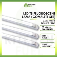 KF_ LED Lampu Kalimantang T8 2FT 4FT Ceiling Wall Lights Casing Light Tube Home Lighting Panjang Men