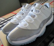 全新 nike air jordan aj11 low cement grey 籃球鞋 us8