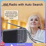  Am/fm Radio Am Radio with Auto Search Portable Am Fm Radio with Hifi Stereo Sound and Multifunctional Locking Switch Compact Dual Band Radio for Reception and for Tr