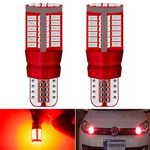 2pcs T10 W5W Car Interior Reading Dome Light Side Marker Lamp 168 194 LED Auto Wedge Parking Bulb Fo