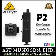 Behringer P2 Ultra-Compact Personal In-Ear Monitor Amplifier
