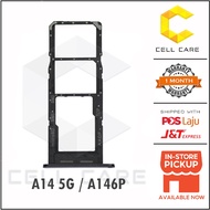 Sim Tray With MMC Tray Sim Holder Compatible For SAMSUNG A14 4G / A145F / A14 5G / A146P