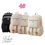RumahColor Canvas Backpack 15 inch Laptop Bag Size 29 x 12 x 42 cm YUKI