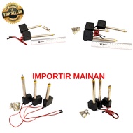 Part up grade rc excavator Huina 1550 1535-1 1592 1593 hydraulic arm drive - metal arm driving servo