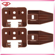 2 Sets Guides Dresser Drawer Kits Slides for Dressing Table Rails Slider Plastic  yuanjingyouzhang