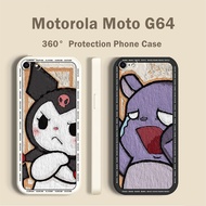【Yoshida】For Motorola Moto G64 Case Silicone Full Cover Phone Case Cover Sweet Cute Cartoon