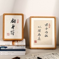 Photo Inches Solid Wood Printing Tenon Mao 6 Swing Table Picture Frame Photo Frame Round Corner Phot