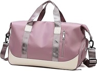 Sports Bag 40L Travel Bag for Men and Women with Shoe Compartment Wet Compartment Large Fitness Bag 