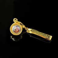 🇹🇭 龍婆坤2536照片金箔路翁