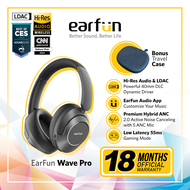 EarFun Wave Pro - Hi-Res LDAC Wireless Headphones with Premium Hybrid ANC