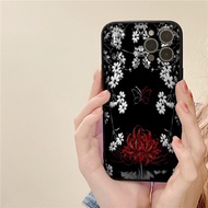Spider lily matte phone case for IPhone 13 12 Mini 11 Pro Max XR X XS MAX SE2020 8 7 6 Plus e2046