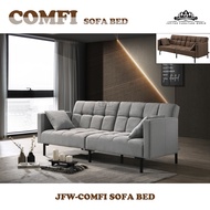 Jupiter Furniture World [ JFW-COMFI SOFA BED ]- SOFA BED FOLDABLE 2 IN 1 / SOFA 3 SEATER MODERN / SOFA BED FOR LIVING ROOM / SOFA RUANG TAMU / SOFA MURAH [FREE 2 PILLOWS]