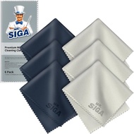 【Authentic products Directly from Japan】 MR.SIGA Eyeglass Cleaning Cloth, Microfiber, Camera Lens, L