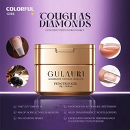 【พร้อมส่ง】Gulauri Diamond Sculptor Gelไม่เจ็บปวด  เจลต่อเล็บ  ไม่ร้อนหน้าเล็บ Builder gel เนื้อเจลใส