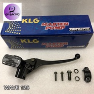 KLG WAVE125 WAVE 100R MASTER PUMP + BRAKE LEVER SET "GP RACING"