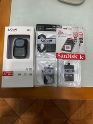 SJCAM A10 運動攝影機連配件