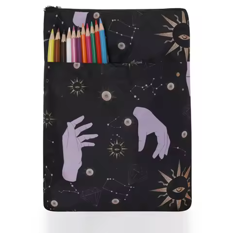 New Portable Bible Cover Stylish Zipper Bible Carrying Case Multi-functional Handbag Outdoor