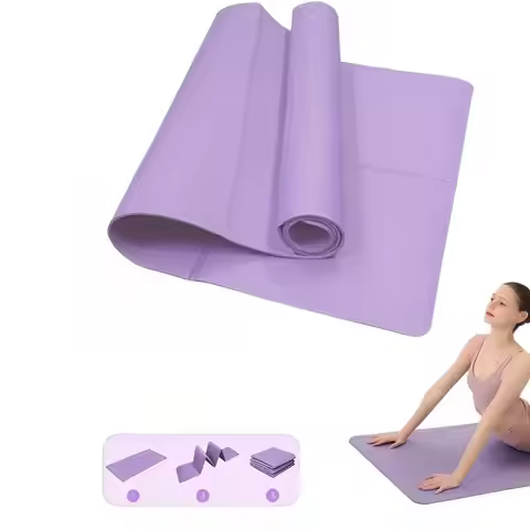 1pc Yoga Mat Anti-skid Sports Fitness EVA Comfort Foam Thick Yoga Mat for Exercise Yoga and Pilates 