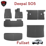DEEPAL S05 พรมปูพื้นรถยนต์ พรมปูพื้นรถยนต์เข้ารูป พรมปูพื้น XPE สำหรับ DEEPAL S05