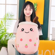 Boba Tea Plush Pillow Bubble Tea Plush Bubble Tea Cup Plushie Stuffed Cute Toy