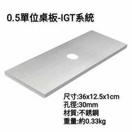 IGT System Unit Table Board Storage Box/IGT/Style Camping/Camping/IGT Table/1 Box/One Box/1 Board/On