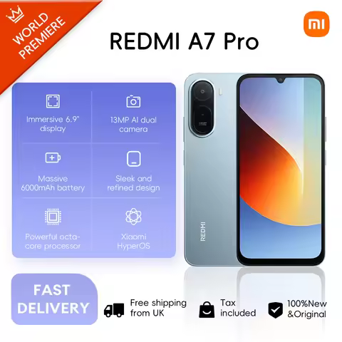 Xiaomi Redmi A7 Pro 4G, 4+128GB, Global Version, 6.9" 120Hz LCD Display UNISOC T7250 Processor 13MP