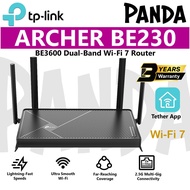 TP-Link BE3600 Dual-Band Wi-Fi 7 Router (Archer BE230)