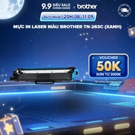 Mực in laser màu Brother TN-263C (xanh) cho máy in HL-L3230CDN/ DCP-L3551CDW/ MFC-L3750CDW