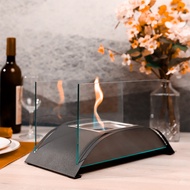 Perapian Etanol Keluli Tahan Karat Bahan Api Bio Etanol Mudah Alih Pendiangan Api Sebenar Dapur Api 