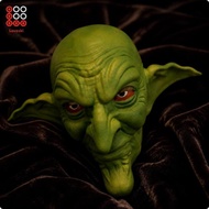 [Lovoski] Latex Goblin Mask Creepy Creature Mask Scary Lifelike for Costume Parties