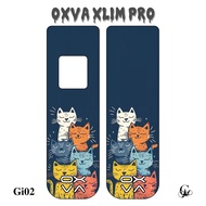 Stiker oxva xlim pro stiker custom stiker vinil stiker variasi