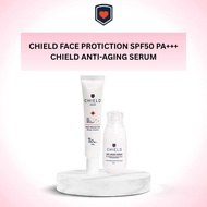 [Duo Set] CHIELD FACE PROTICTION SPF50 PA+++&CHIELD ANTI AGING CREAM&CHIELD ANTI-AGING SERUM