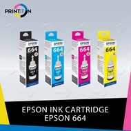 [ORIGINAL] EPSON Ink Cartridge  T664 / C13T664100 Bk / C13T664200 Cyan / C13T664300 Mag / C13T664400