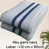 Kain Rib jaket warna abu tebal premium harga per 70 cm
