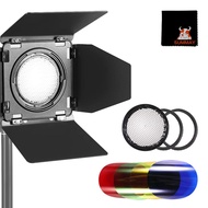 GODOX BD-08 Flash Accessories Kit for Godox AD400Pro Outdoor Flash (Honey Comb,Four-Wing Reflector a