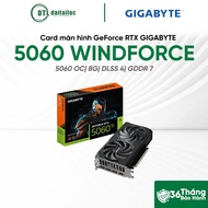 GIGABYTE RTX 5060 WINDFORCE OC 8G DLSS4 GDDR 7 VGA Video Card | Genuine Genuine |